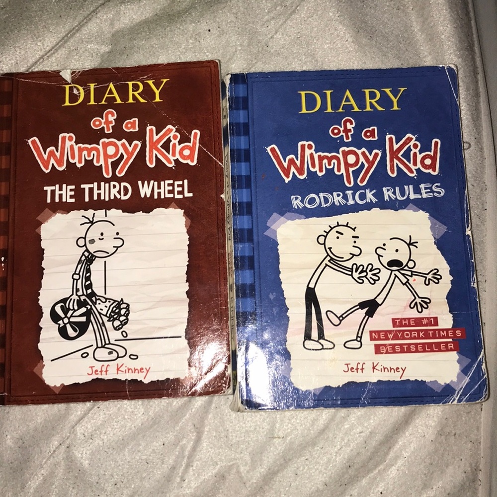 diary of a wimpy kid chapter books
